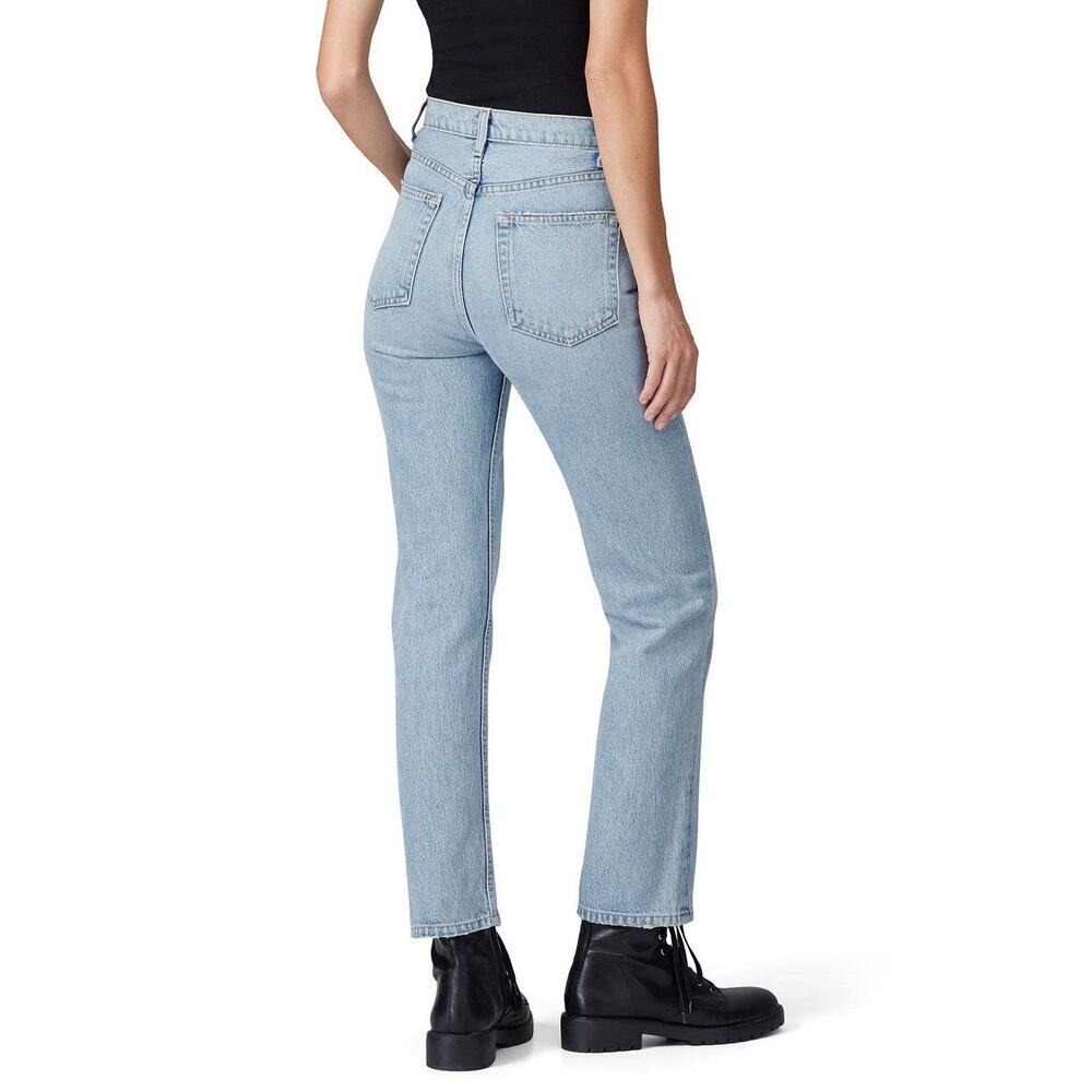 Reformation Cynthia High Rise Straight Leg Jeans Tahoe Button Fly Size 31 Womens - Picture 4 of 10